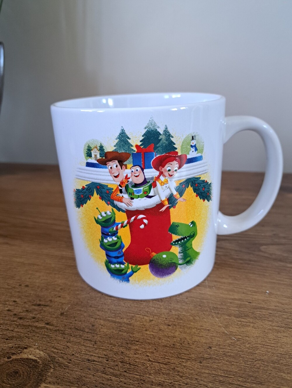 Disney Pixar Toy Story Christmas Holiday Mug Woody Buzz Jessie Rex Zrike Brands